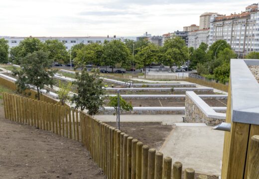 O Concello completa os traballos necesarios para a posta en marcha das 87 novas hortas urbanas do parque Adolfo Suárez